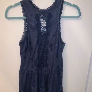 Blue lacey Altar’d State dress!!